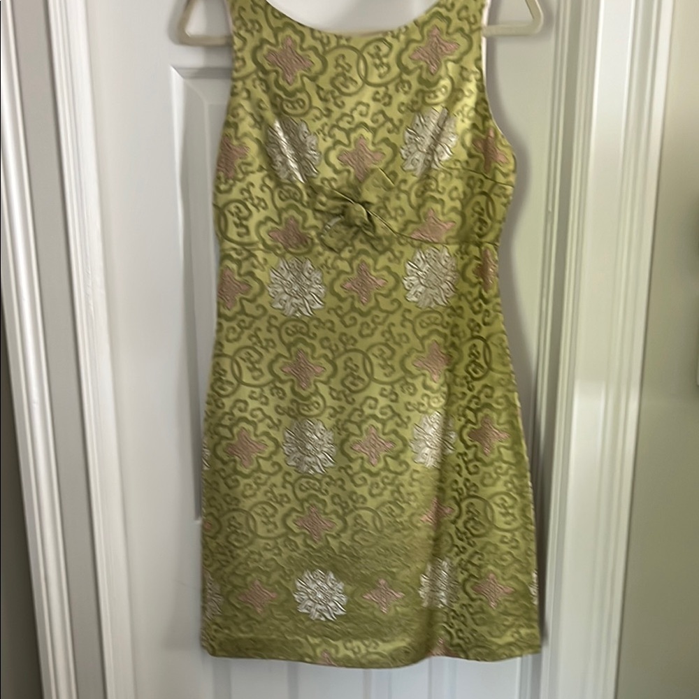 Designer Sleeveless A-Line Dress